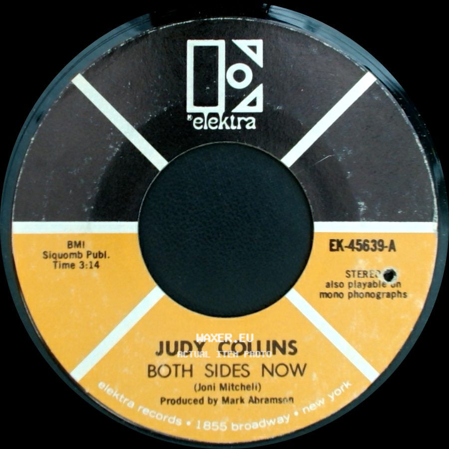 Judy Collins - Both Sides Now / Who Knows Where The Time Goes side A
