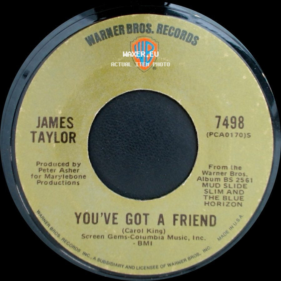 James Taylor - You've Got A Friend / You Can Close Your Eyes side A