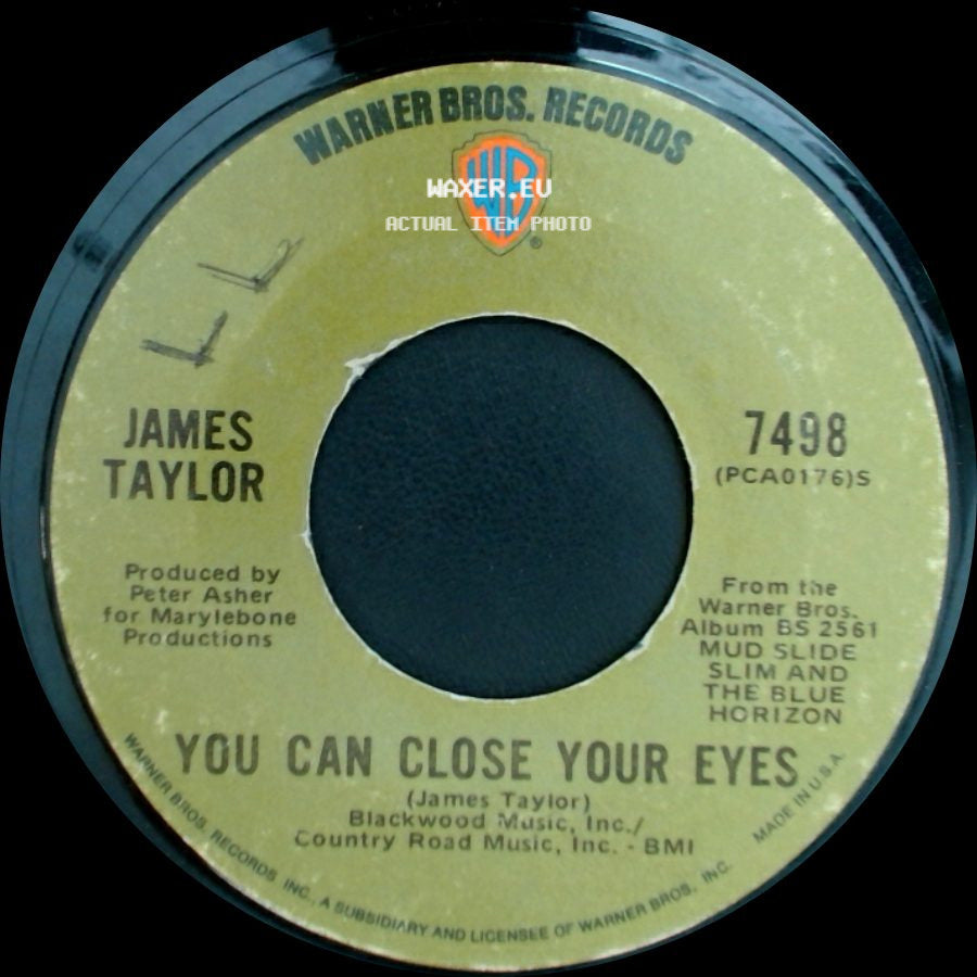James Taylor - You've Got A Friend / You Can Close Your Eyes side B