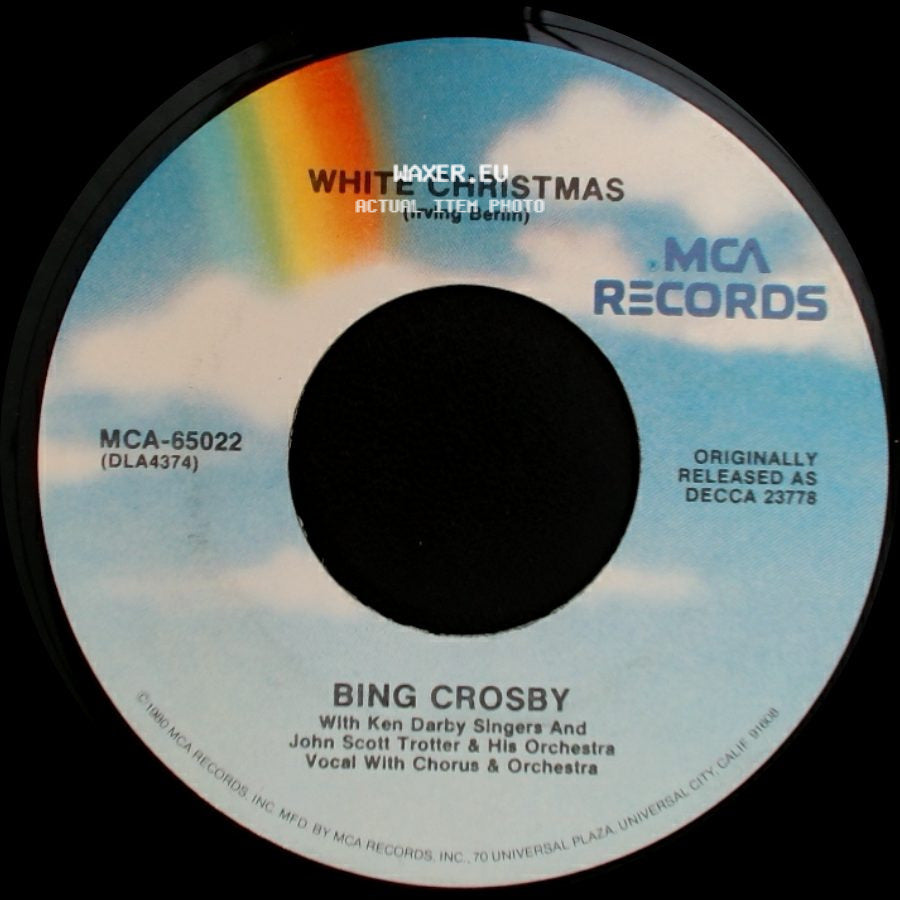 Bing Crosby - White Christmas / God Rest Ye Merry, Gentlemen side A