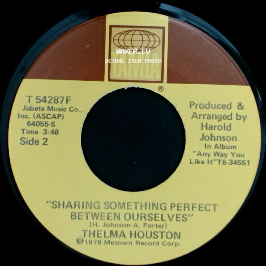 Thelma Houston - I'm Here Again / Sharing Something Perfect Between Ourselves side B