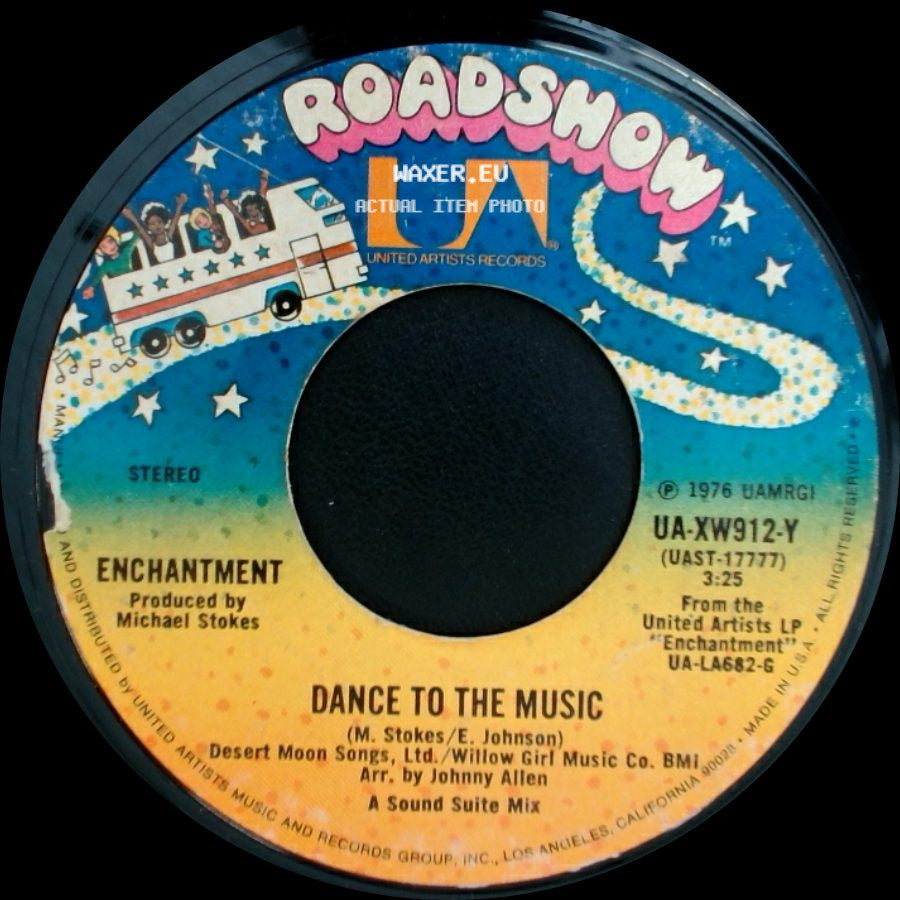 Enchantment - Gloria / Dance To The Music side B