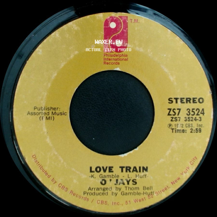 O'jays - Love Train / Who Am I side A