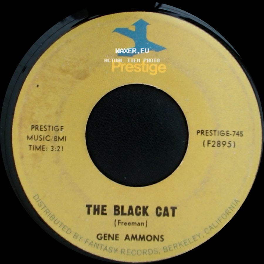 Gene Ammons - The Black Cat / Something side A