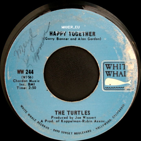 The Turtles - Like The Seasons / Happy Together side B
