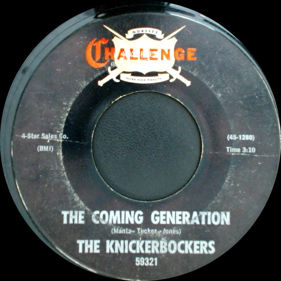 The Knickerbockers - The Coming Generation / Lies side A