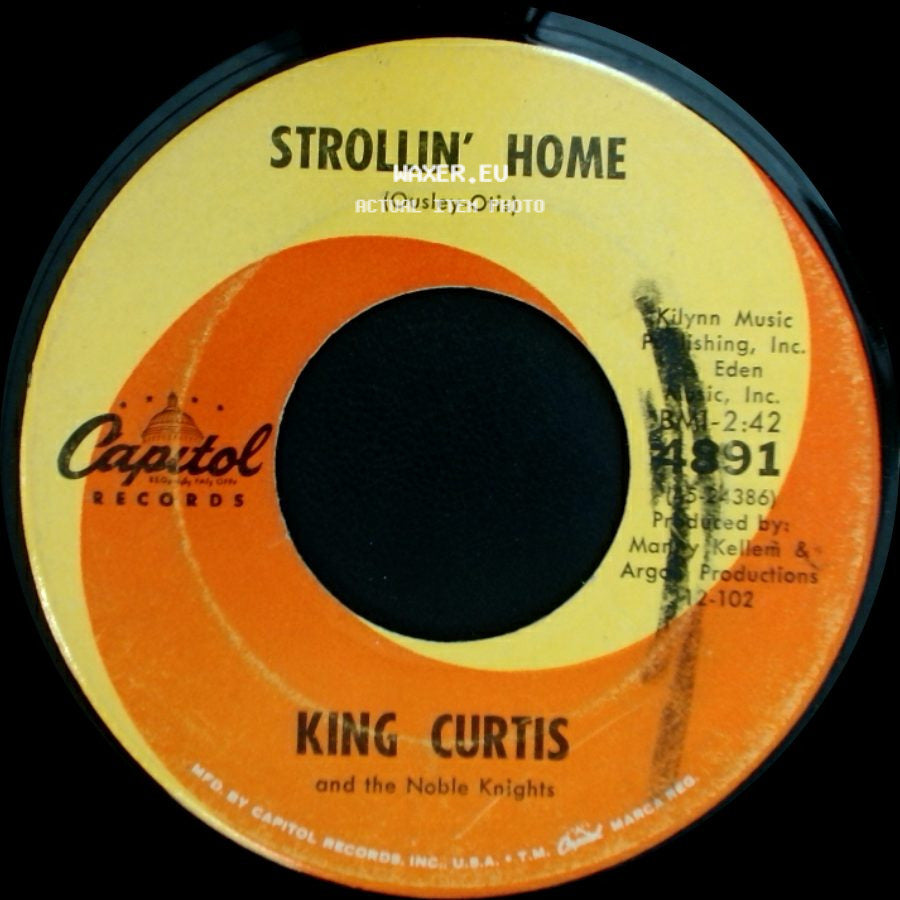 King Curtis And The Noble Knights - Strollin' Home / Mess Around side A