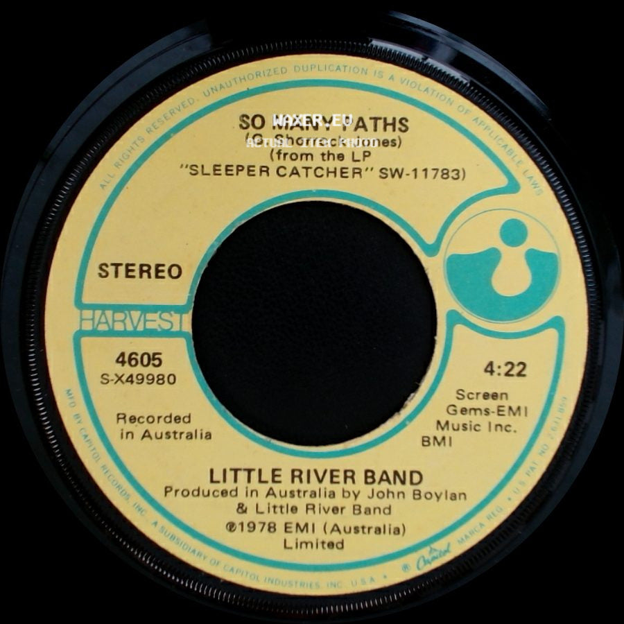 Little River Band - So Many Paths / Reminiscing side A