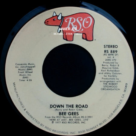 Bee Gees - Down The Road / Night Fever side A