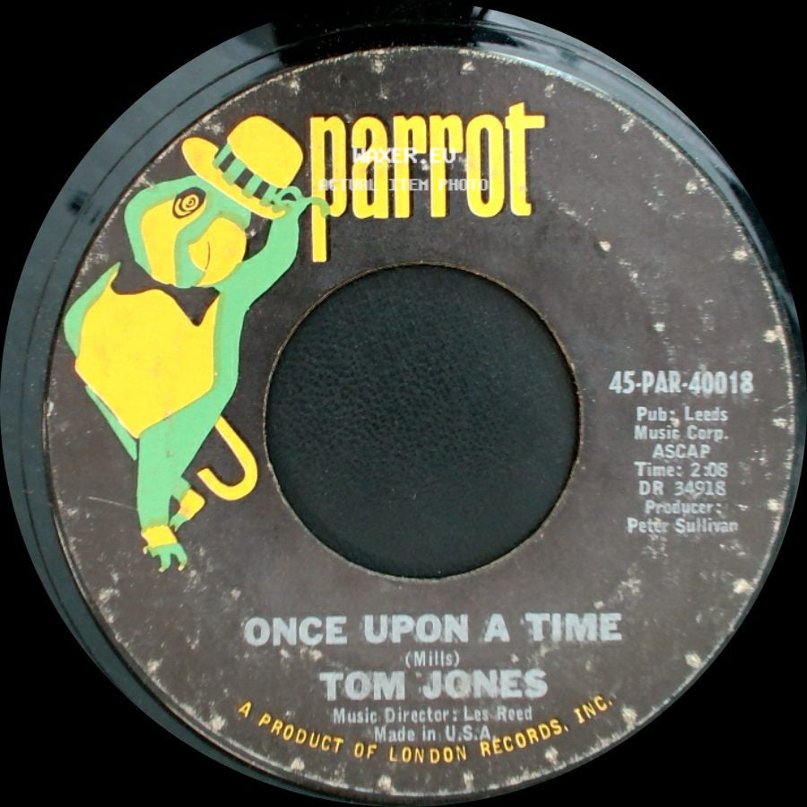 Tom Jones - Once Upon A Time / I'll Never Fall In Love Again side A