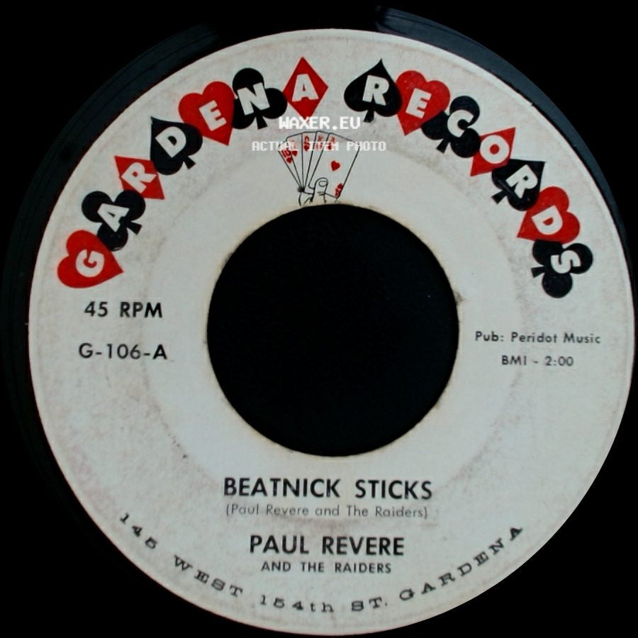 Paul Revere And The Raiders - Beatnick Sticks / Orbit (The Spy) side A