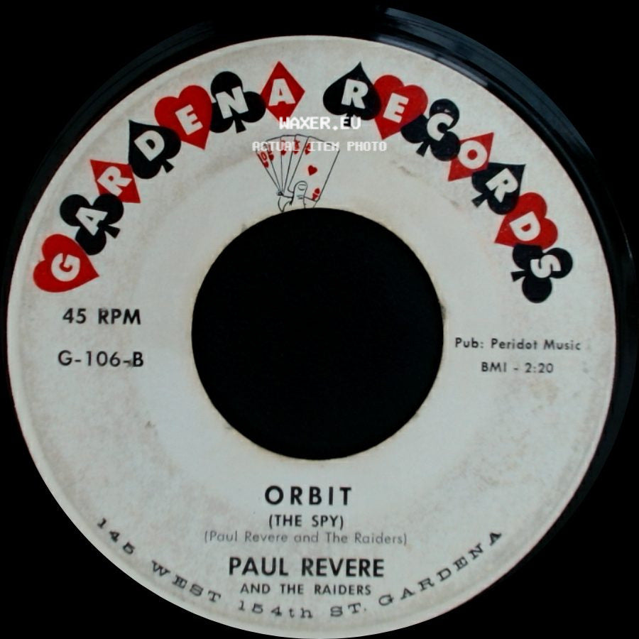 Paul Revere And The Raiders - Beatnick Sticks / Orbit (The Spy) side B