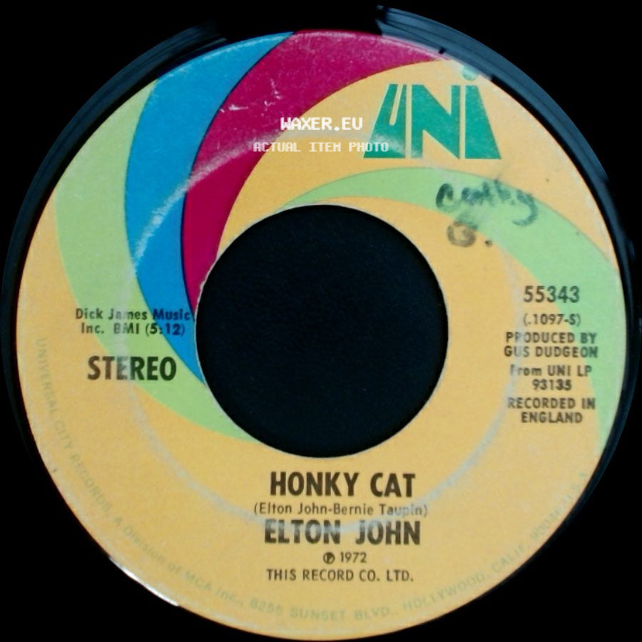 Elton John - Honky Cat / Slave side A