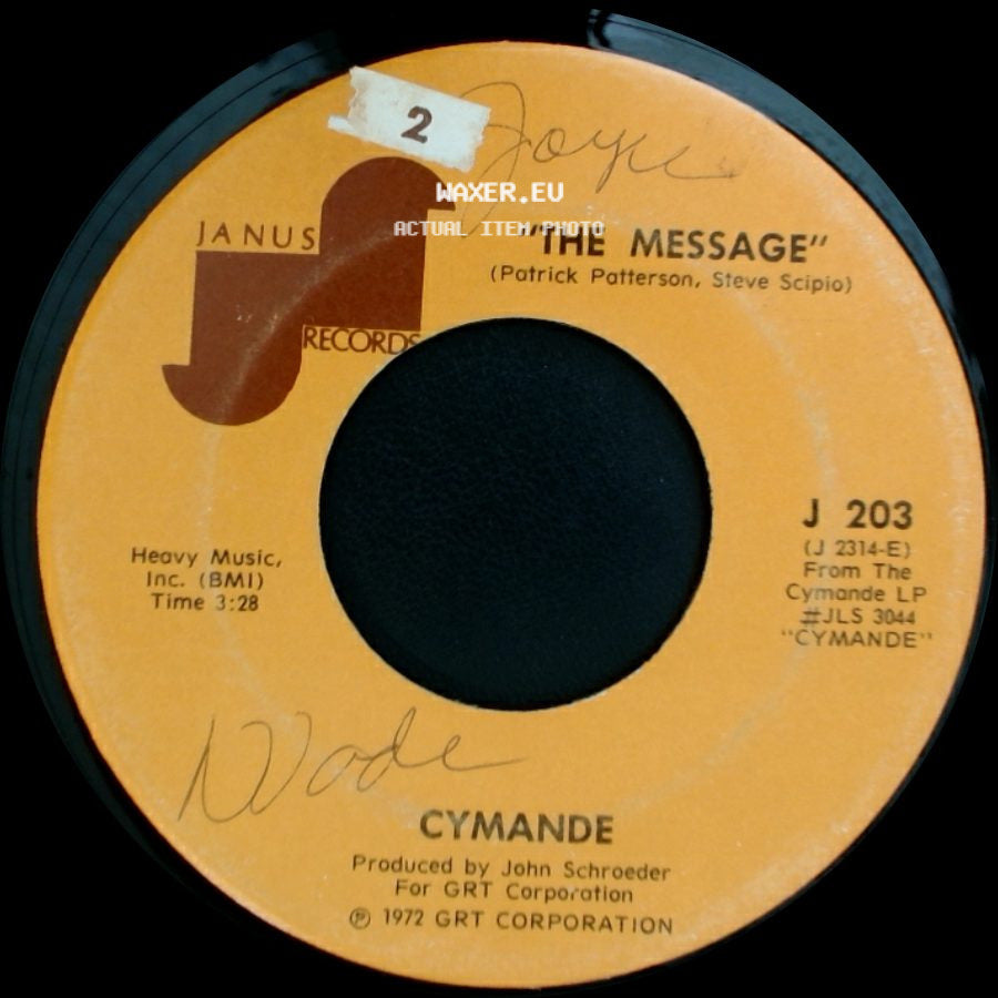 Cymande - Zion I / The Message side B
