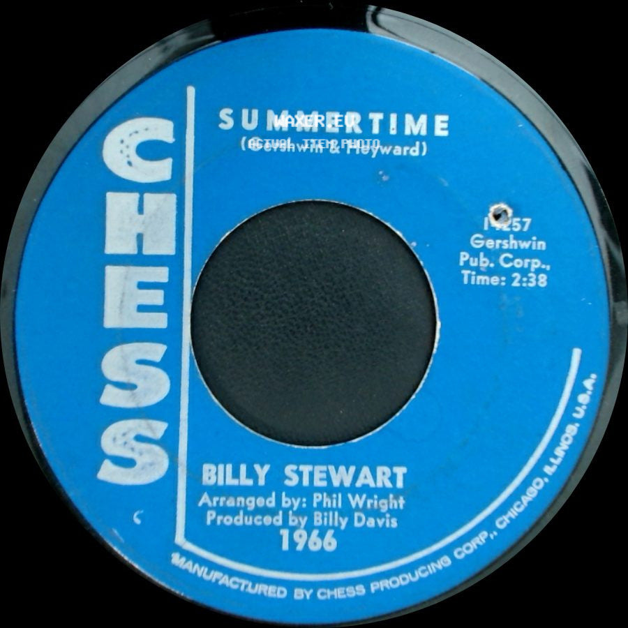 Billy Stewart - Summertime / To Love To Love side A