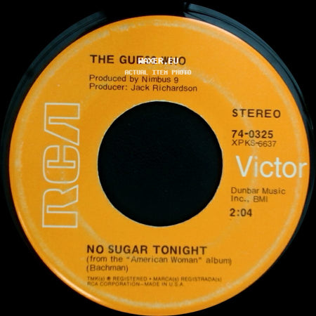 The Guess Who - American Woman / No Sugar Tonight side B