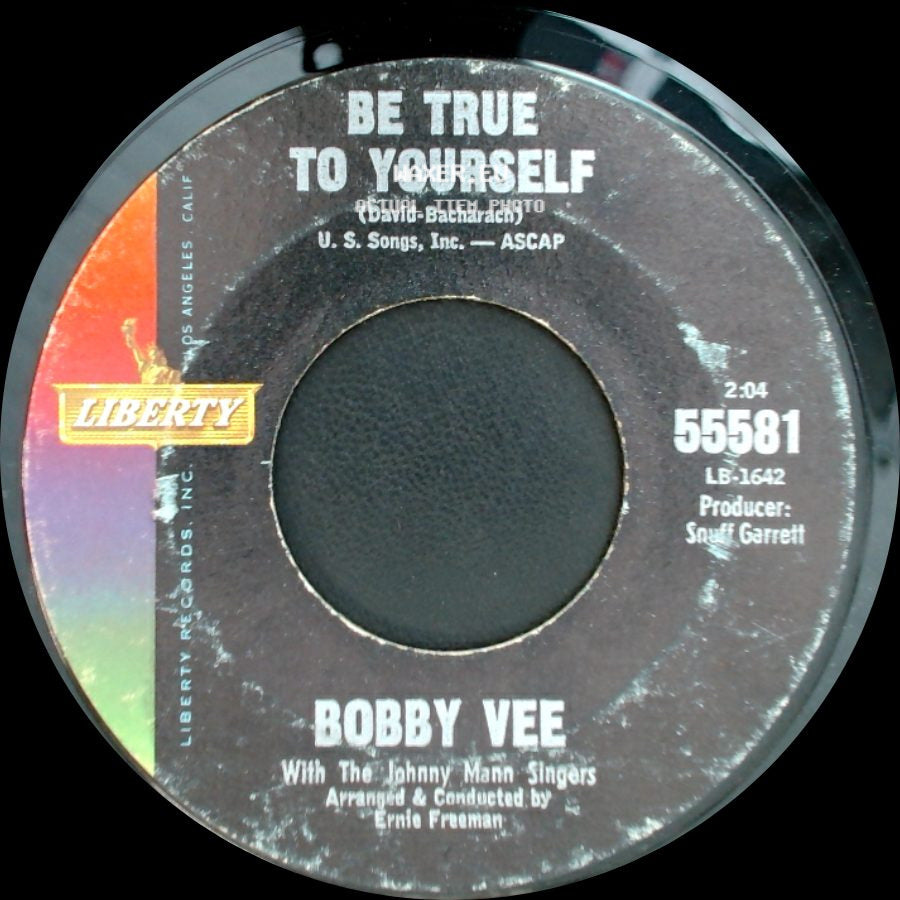 Bobby Vee - Be True To Yourself / A Letter From Betty side A