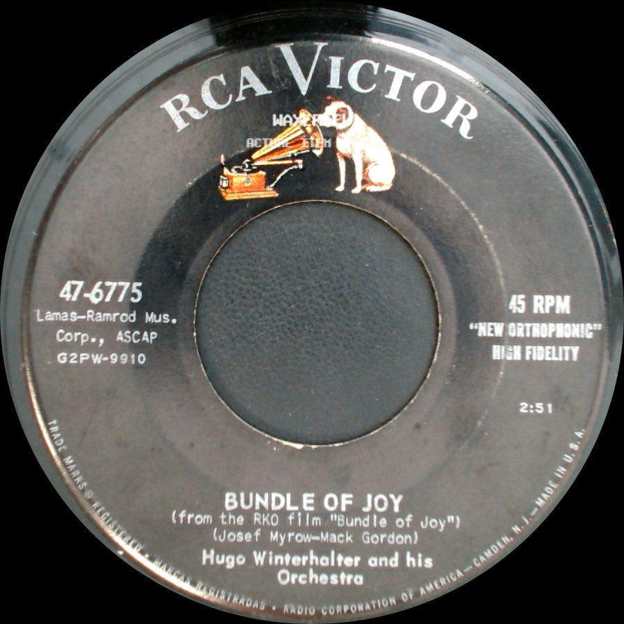 Hugo Winterhalter And His Orchestra - A New-Fangled Tango / Bundle Of Joy side B