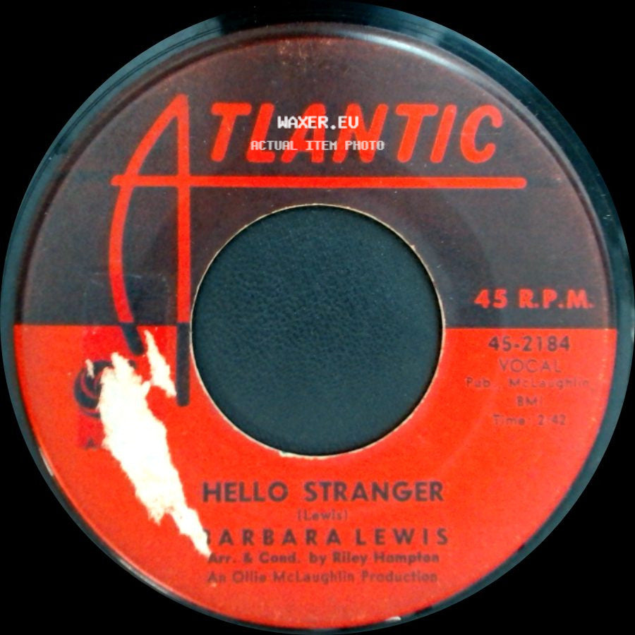 Barbara Lewis - Hello Stranger / Think A Little Sugar side A