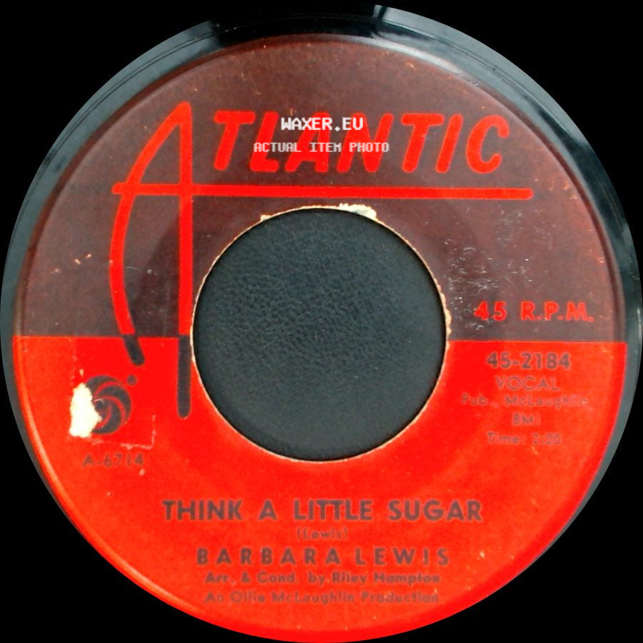 Barbara Lewis - Hello Stranger / Think A Little Sugar side B