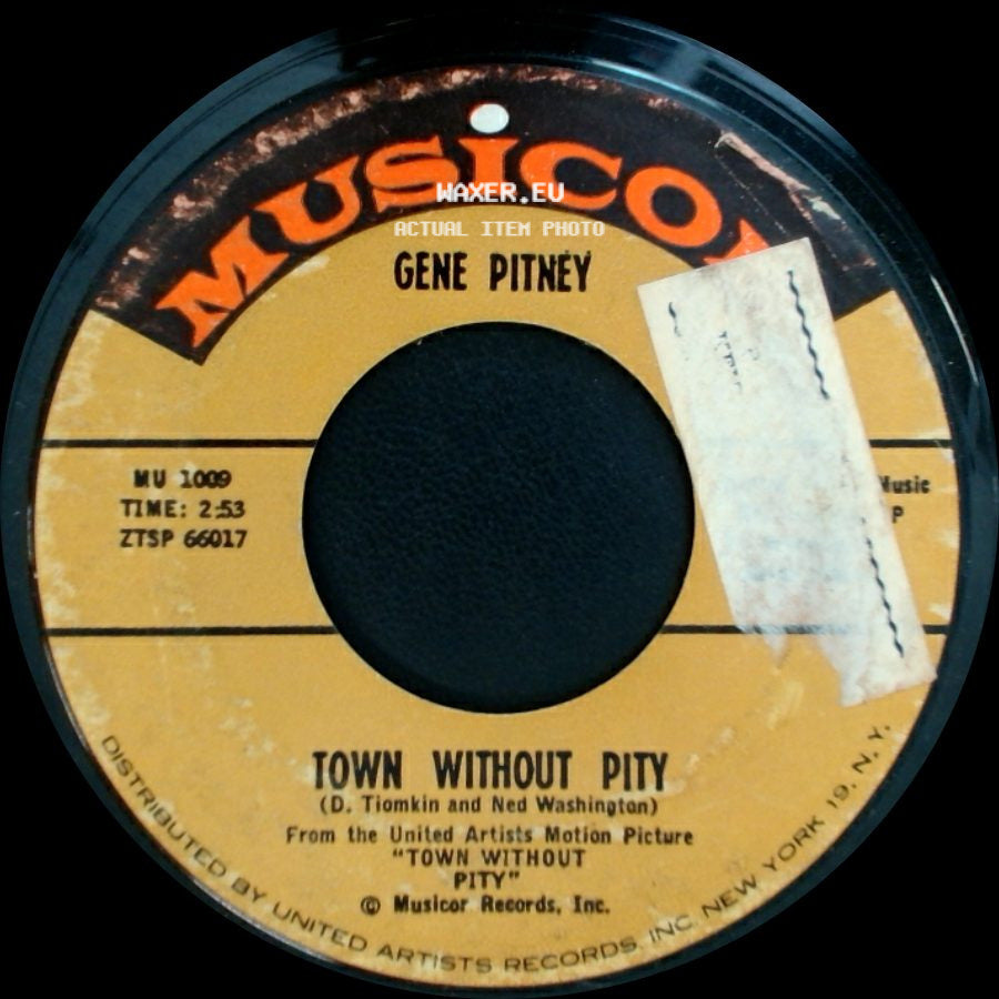Gene Pitney - Town Without Pity / Air Mail Special Delivery side A