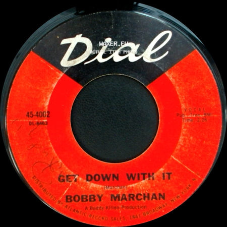 Bobby Marchan - Half A Mind / Get Down With It side B