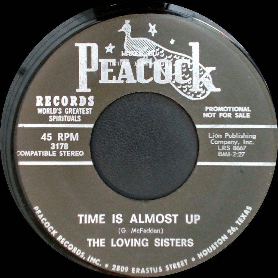 The Loving Sisters - What My God Can Do / Time Is Almost Up side B