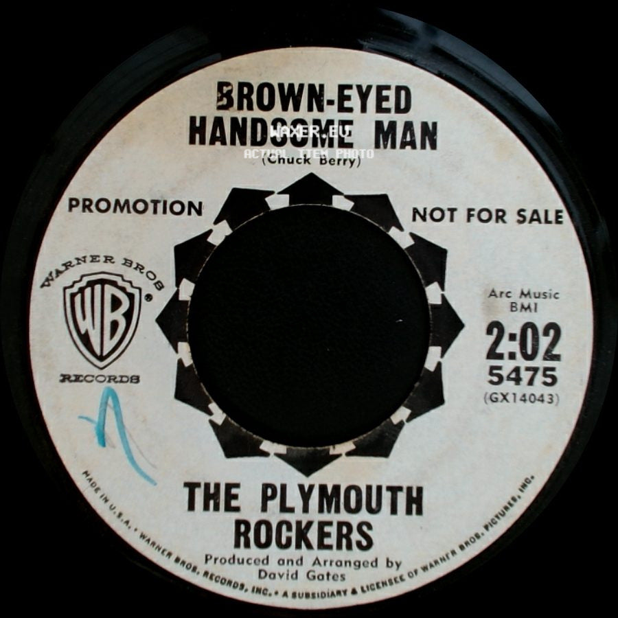 The Plymouth Rockers - Brown-Eyed Handsome Man / Around And Around side A
