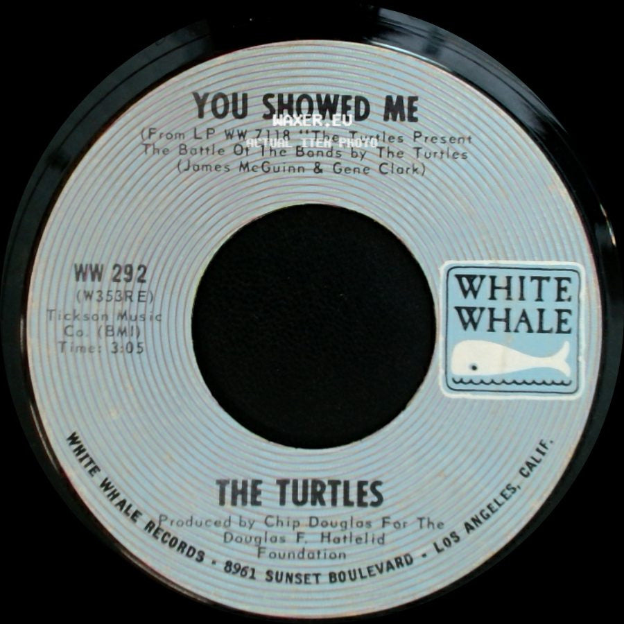 The Turtles - Buzz Saw / You Showed Me side B