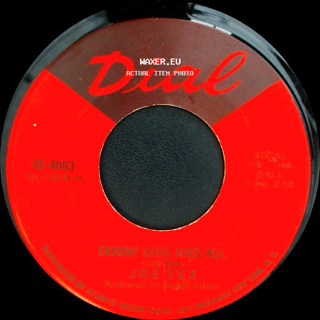 Joe Tex - Watch The One (That Brings The Bad News) / Skinny Legs And All side B