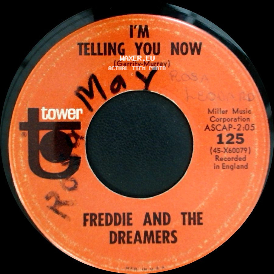 Freddie And The Dreamers - What Have I Done To You / I'm Telling You Now side B