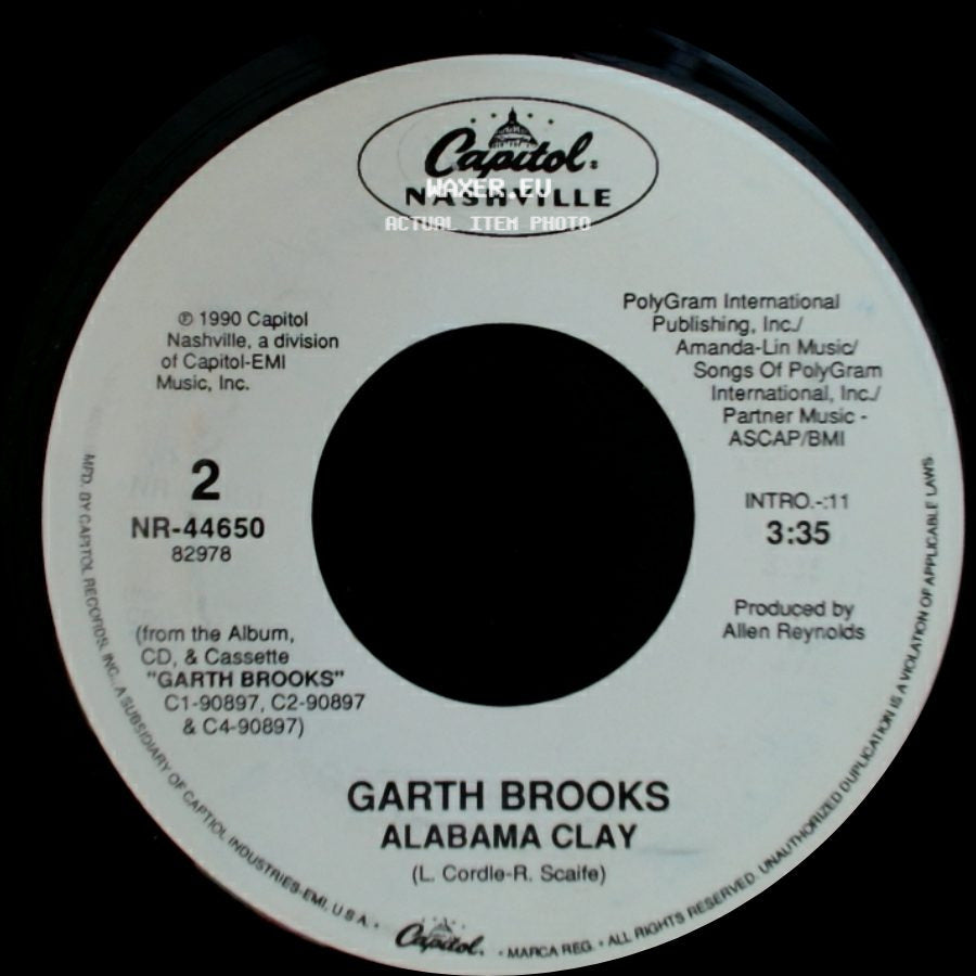 Garth Brooks - Alabama Clay / Unanswered Prayers side A