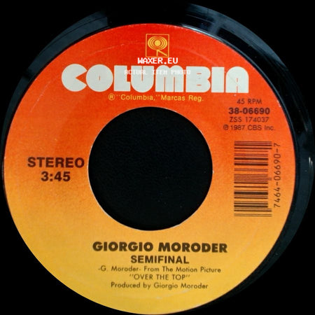 Kenny Loggins / Giorgio Moroder - Meet Me Half Way / Semifinal side B