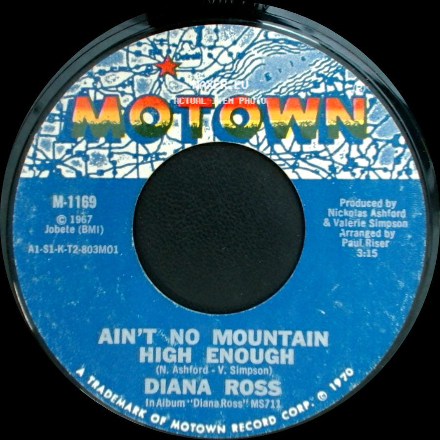 Diana Ross - Can't It Wait Until Tomorrow / Ain't No Mountain High Enough side B