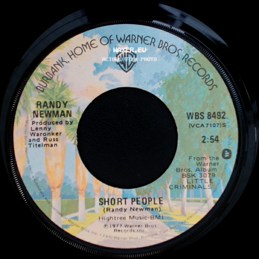Randy Newman - Old Man On The Farm / Short People side B