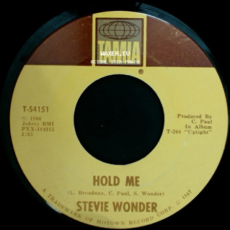 Stevie Wonder - Hold Me / I Was Made To Love Her side A