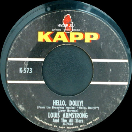 Louis Armstrong And The All Stars - Hello, Dolly! / A Lot Of Livin' To Do side A