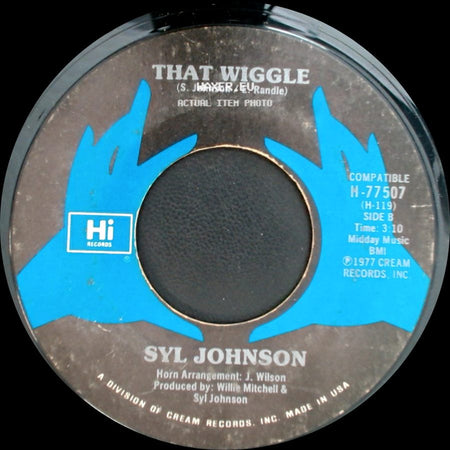 Syl Johnson - Fonk You / That Wiggle side B