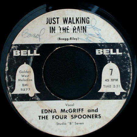 Edna Mcgriff / Edna Mcgriff And The Four Spooners - After The Lights Go Down Low / Just Walking In The Rain side B