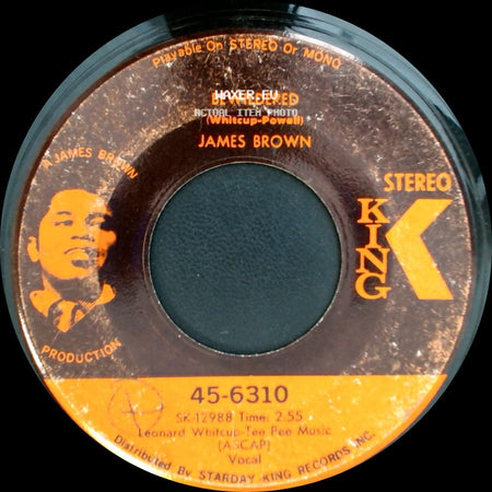 James Brown - Brother Rapp (Part 1) & (Part 2) / Bewildered side B