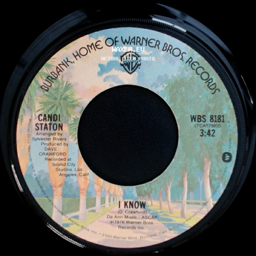 Candi Staton - Young Hearts Run Free / I Know side B