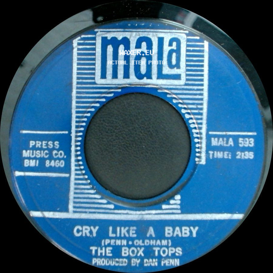 The Box Tops - Cry Like A Baby / The Door You Closed To Me side A