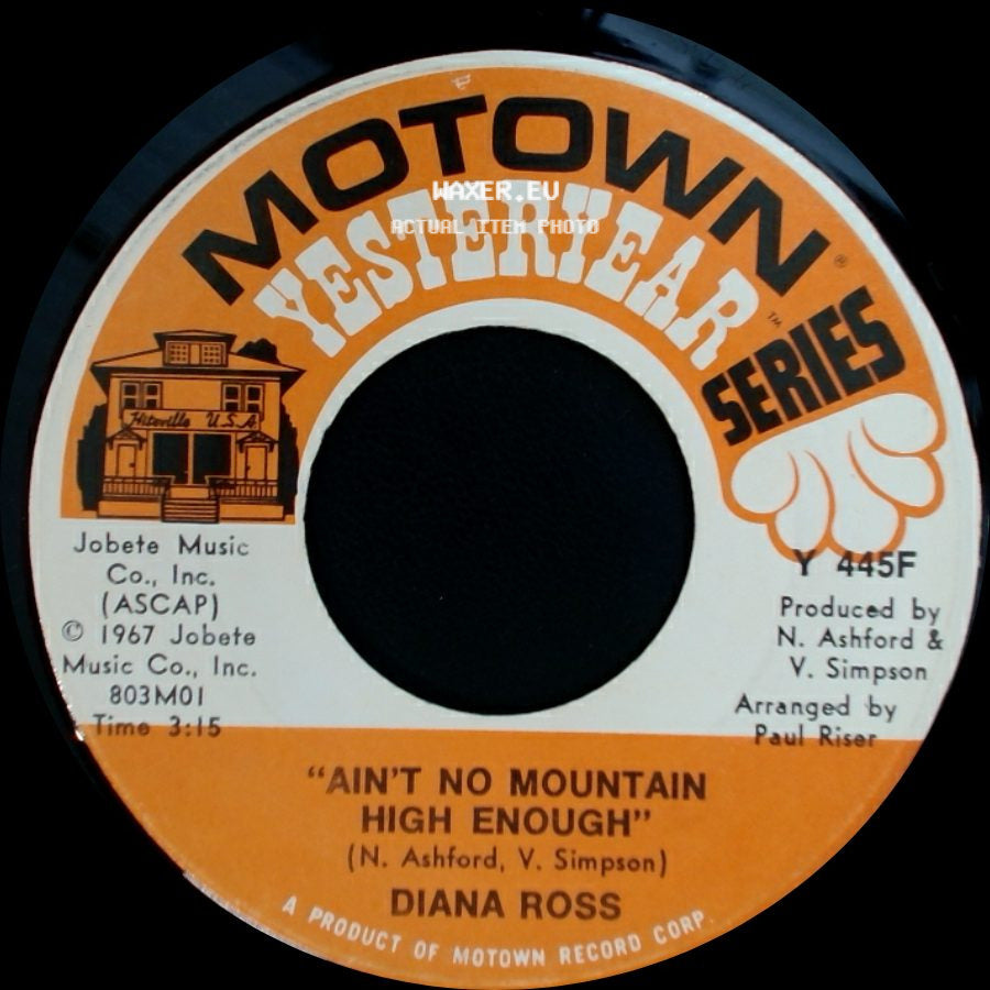 Diana Ross - Reach Out And Touch (Somebody's Hand) / Ain't No Mountain High Enough side B