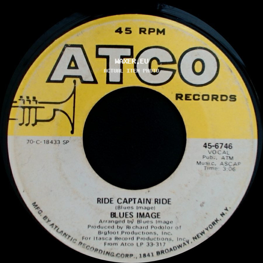 Blues Image - Pay My Dues / Ride Captain Ride side B