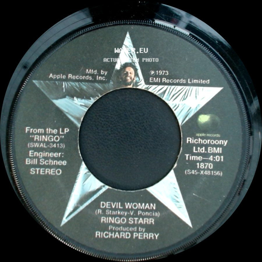 Ringo Starr - Devil Woman / You're Sixteen side A