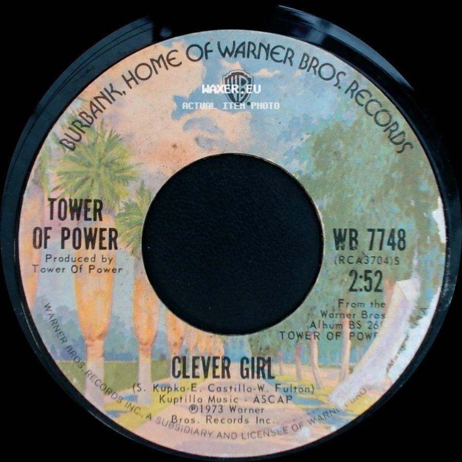 Tower Of Power - Clever Girl / What Is Hip? side A