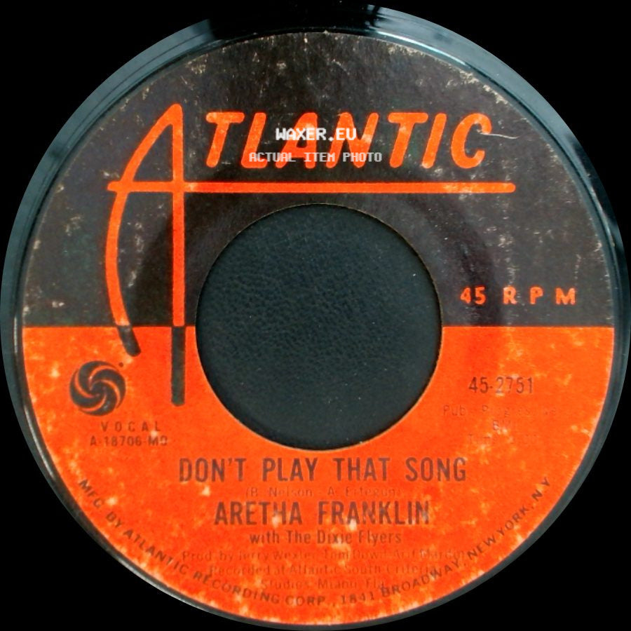 Aretha Franklin - Let It Be / Don't Play That Song side B