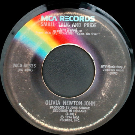 Olivia Newton-John - Come On Over / Small Talk And Pride side B