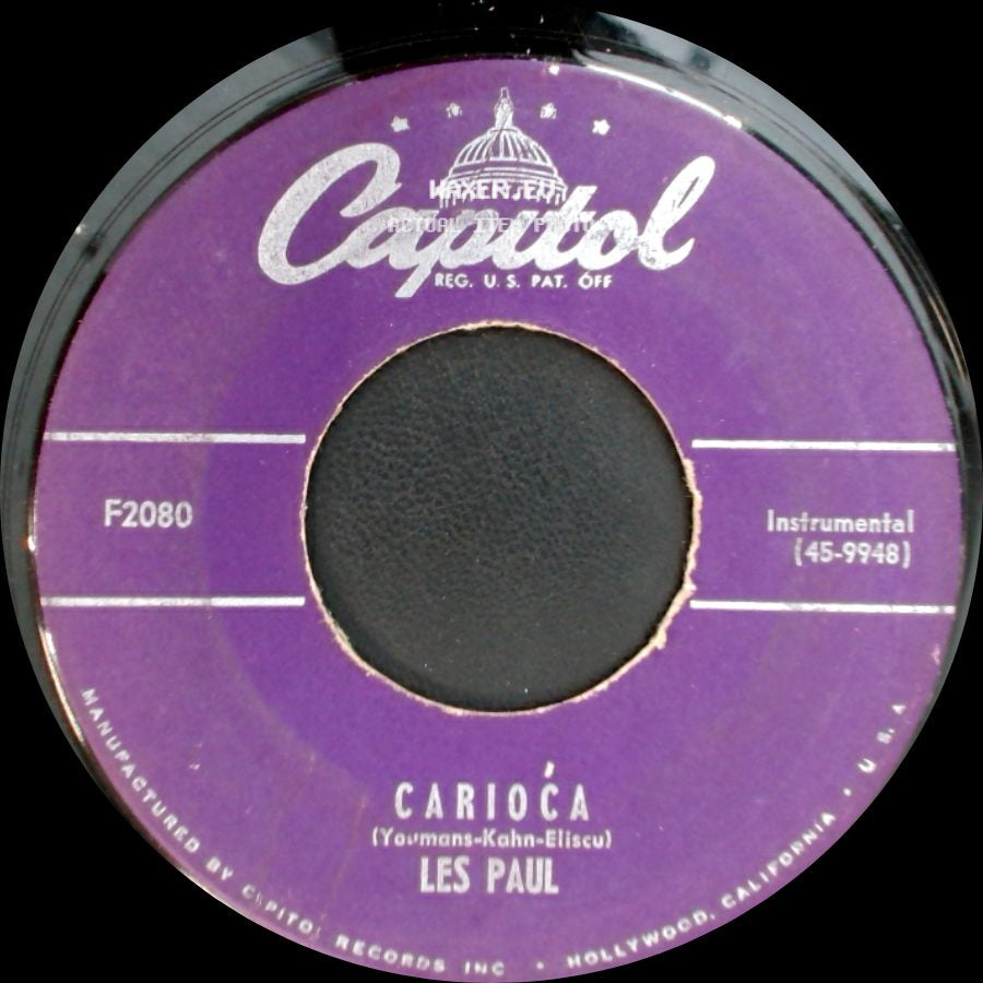 Les Paul / Les Paul And Mary Ford - Carioca / I'm Confessin' (That I Love You) side A