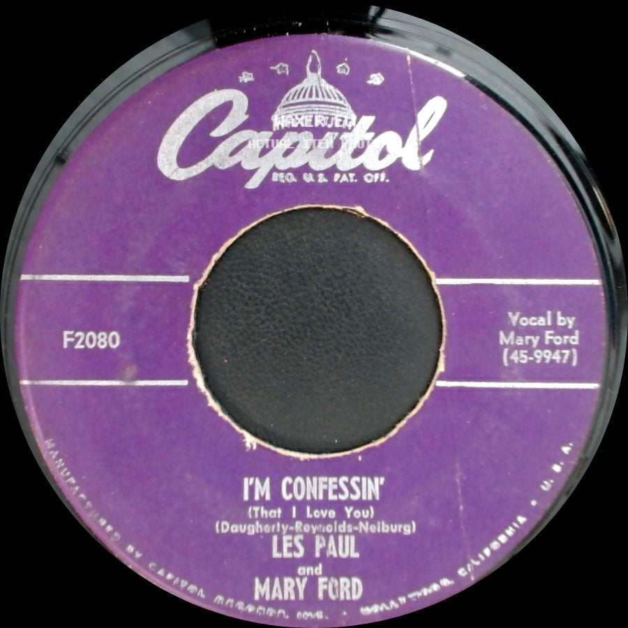 Les Paul / Les Paul And Mary Ford - Carioca / I'm Confessin' (That I Love You) side B